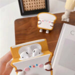 Funny Standing Cute Bacon Toast Protective Cover - Image 3