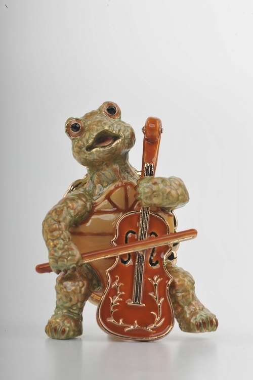1-24.jpg Turtle Playing the Cello - Image 1