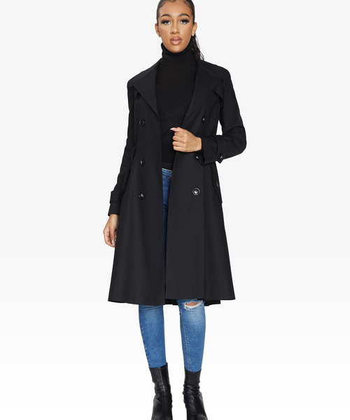 Spring/Summer Double Breasted Trench Mac Coat (1201-SP)