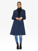Spring/Summer Double Breasted Trench Mac Coat (1201-SP) - Image 13
