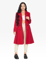 Spring/Summer Double Breasted Trench Mac Coat (1201-SP) - Image 19