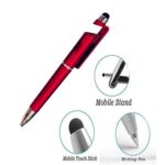 Stylish Pen Mobile Phone Holder-Maroon - Image 3