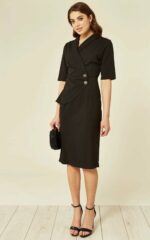 Diane Wrap Blazer Dress - Image 5