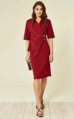 Diane Wrap Blazer Dress - Image 8