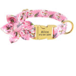 PawPrints™ – Personalized Dog Collar with Removable Flower - Image 2