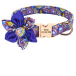 PawPrints™ – Personalized Dog Collar with Removable Flower - Image 3