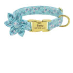 PawPrints™ – Personalized Dog Collar with Removable Flower - Image 5