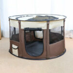 Portable Pet House Oxford Cloth Crate Room Playing - Image 7