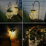 Outdoor Waterproof Garden Pineapple Solar Lights Path Lights - Image 2