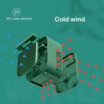Small Fan Portable Office Home Desktop USB Cooling Fan - Image 3