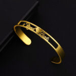LuxeJewels™ – Custom Name Cuff Bracelet (Stainless Steel) - Image 5