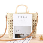 SolunaWeave™ – Hollow Breeze Straw Tote - Image 4