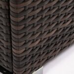 FlameHaven™ – Wicker Propane Fire Pit Column with Glass Wind Guard US - Image 7