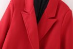 Double-Breasted Long Red Overcoat – Haute Edition 25 - Image 5