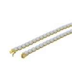 ICECUBE 5 MM 925 SILVER SQUARE TENNIS CHAIN | 9213572 - Image 2