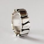 Rock 999 Silver Ring - Image 3