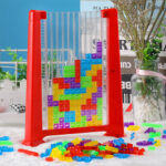 Tetris Game Colorful 3D Puzzle Tangram Math Toys - Image 3