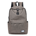 High Quality Grey Anti Theft Backpack - Image 7