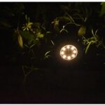 4/8 LEDs Solar Powered Buried Light Outdoor Pathway Garden Decking - Image 10