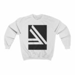 Men's Double Slanted Logo Crewneck Sweatshirt - Image 5