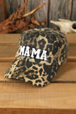 Leopard MAMA Embroidered Leopard Baseball Cap - Image 2