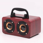 Wooden Wireless Bluetooth Speaker Portable Outdoor - Image 2