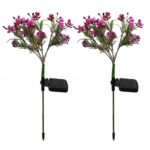 Outdoor Waterproof Solar Phalaenopsis Lamp Garden Decorative Lights - Image 2