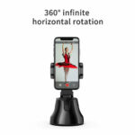 Auto Smart Shooting Selfie Stick 360° Object Tracking Holder - Image 7