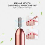 USB Nail Drill Set Electric Nail Polisher Portable Nail File Kit - Image 6