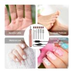 USB Nail Drill Set Electric Nail Polisher Portable Nail File Kit - Image 4