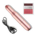 USB Nail Drill Set Electric Nail Polisher Portable Nail File Kit
