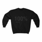 Womens 100% Vegan Logo Sweatshirt - Image 3