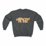 Womens NYC Retro 70's Crewneck Sweatshirt - Image 3