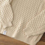 Winter Thickened Knitting Retro Lantern Sleeve Plus Size Loose Casual - Image 3
