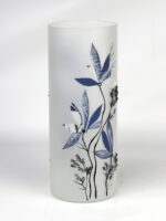table blue art decorative glass vase 7017/300/sh335 - Image 2