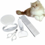 Cats Wool Pet Hair Deshedding Brush Set Comb - Image 3