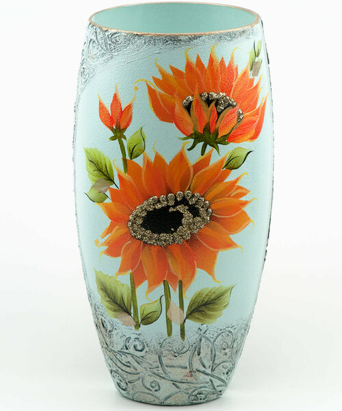 Art Decorative Glass Vase 7518/300/Sh031