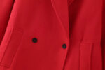 Double-Breasted Long Red Overcoat – Haute Edition 25 - Image 7