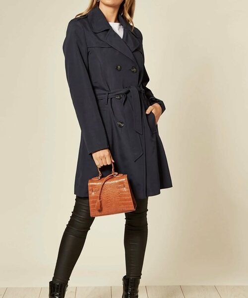 Spring/Summer Military Double Breasted Trench Coat (9049-SP)