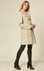 Spring/Summer Military Double Breasted Trench Coat (9049-SP) - Image 29