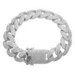 ANGUS 10 MM Silver Cuban Bracelet | 9214751 - Image 3