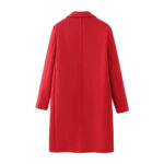 Double-Breasted Long Red Overcoat – Haute Edition 25 - Image 3