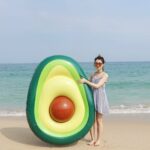 Inflatable Giant Avocado Pool Float Pool Swimming Float - Image 5