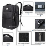Portable Travel Laptop Backpack Suitcase - Image 2