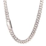 MYRITH 10MM TRI COLOR MOISSANITE ICED OUT CUBAN I 9915652 - Image 4