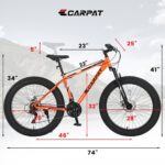 TerraForce™ City-Cruizer – 26" Fat Tire Mountain Bike (21-Speed, Full - Image 9