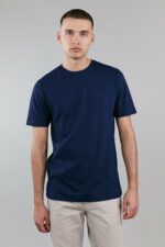 navy low carbon t-shirt - Image 2