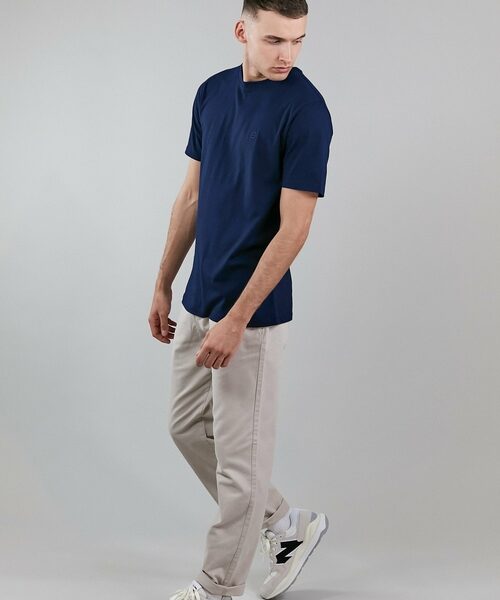 navy low carbon t-shirt