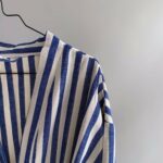 Handwoven Bathrobe Ole | Blue - Image 3