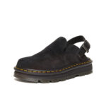 Suede Platform Mules - Womens Slip-On Clogs Comfortable Sandals - Image 2